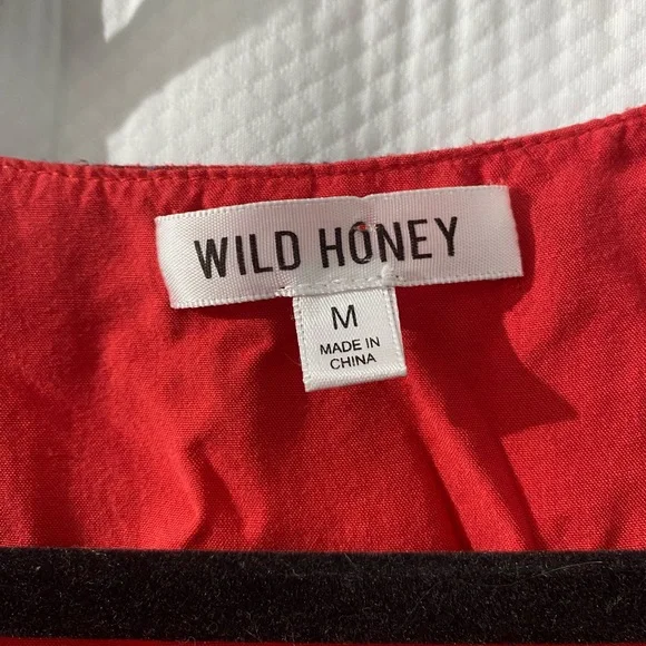 Wild Honey Red Plaid Dress - Picture 2 of 4